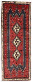  Persialainen Afshar/Sirjan Matot Matto 86X224 Käytävämatto Tummanpunainen/Musta (Villa, Persia/Iran)