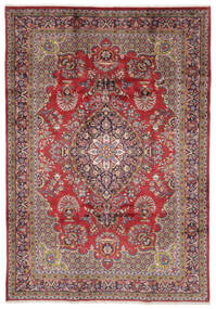  Persialainen Golpayegan Matot Matto 216X309 Tummanpunainen/Ruskea (Villa, Persia/Iran)