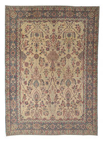  Antiikki Kerman Ca. 1900 Matto 291X405 Itämainen Käsinsolmittu Tummanruskea/Ruskea Isot (Villa, Persia/Iran)