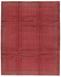  Turkaman Matto 216X272 Itämainen Käsinsolmittu Tummanruskea/Tummanpunainen (Villa, Persia/Iran)