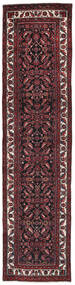  Hamadan Matto 106X422 Itämainen Käsinsolmittu Käytävämatto Musta/Tummanpunainen (Villa, Persia/Iran)