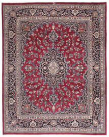  Mashad Matto 245X310 Itämainen Käsinsolmittu Tummanruskea/Tummanpunainen (Villa, Persia/Iran)