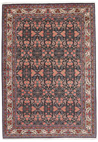 Bidjar Matot Matto 214X308 Musta/Tummanpunainen (Villa, Persia/Iran)