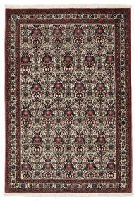  Persialainen Abadeh Matot Matto 103X154 Musta/Tummanpunainen (Villa, Persia/Iran)