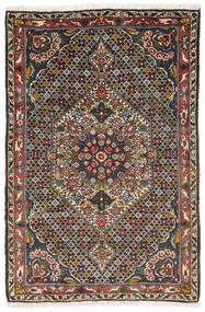  Bakhtiar Collectible Matto 108X163 Itämainen Käsinsolmittu Musta/Tummanruskea (Villa, Persia/Iran)