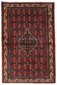 Asadabad Matot Matto 101X151 Musta/Tummanpunainen (Villa, Persia/Iran)