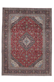  Persialainen Keshan Matot Matto 295X398 Tummanpunainen/Ruskea Isot (Villa, Persia/Iran)
