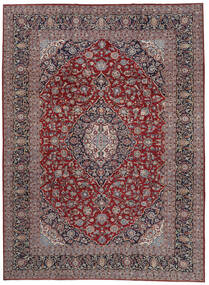  Persialainen Keshan Matot Matto 268X368 Tummanpunainen/Ruskea Isot (Villa, Persia/Iran)