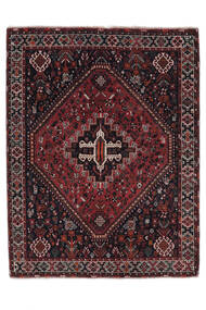  Persialainen Shiraz Matot Matto 167X215 Musta/Tummanpunainen (Villa, Persia/Iran)