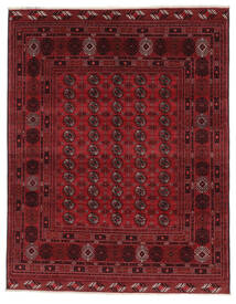  Classic Afghan Matto 149X190 Itämainen Käsinsolmittu Musta/Tummanpunainen (Villa, Afganistan)