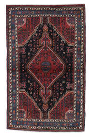  Persialainen Toiserkan Matot Matto 97X156 Musta/Tummanpunainen (Villa, Persia/Iran)