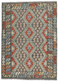  Kelim Afghan Old Style Matot 133X181 Ruskea/Vihreä 