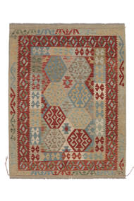  Itämainen Kelim Afghan Old Style Matot Matto 149X202 Ruskea/Tummanpunainen (Villa, Afganistan)
