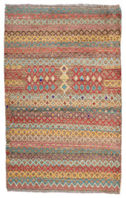  Moroccan Berber - Afghanistan Matto 89X139 Moderni Käsinsolmittu Ruskea/Tummanruskea (Villa, Afganistan)