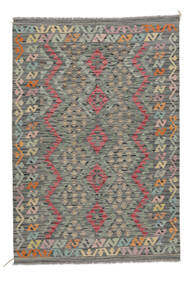  Kelim Afghan Old Style Matot 127X185 Tummankeltainen/Tummanvihreä 