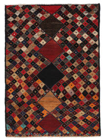  Moroccan Berber - Afghanistan Matto 120X169 Moderni Käsinsolmittu Musta/Tummanruskea (Villa, Afganistan)