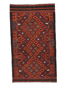  Afghan Vintage Kelim Matto 143X248 Itämainen Käsinkudottu Tummanpunainen/Musta (Villa, )
