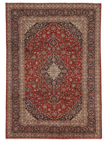  Persialainen Keshan Matot Matto 250X365 Ruskea/Tummanpunainen Isot (Villa, Persia/Iran)
