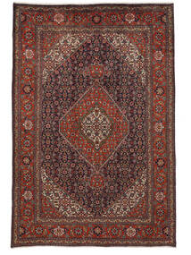  Itämainen Tabriz Matot Matto 197X290 Musta/Tummanpunainen (Villa, Persia/Iran)