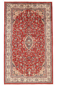  Mahal Matto 306X523 Itämainen Käsinsolmittu Tummanpunainen/Tummanruskea Isot (Villa, Persia/Iran)