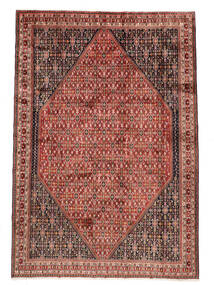  Gabbeh Kashkooli Matto 406X584 Moderni Käsinsolmittu Tummanruskea/Tummanpunainen Isot (Villa, Persia/Iran)