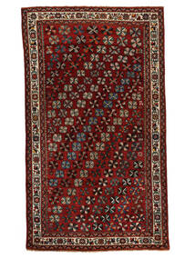  Persialainen Ghashghai Matot Matto 165X285 Musta/Tummanpunainen (Villa, Persia/Iran)
