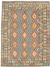 Kelim Afghan Old Style Matot Matto 175X237 Ruskea/Oranssi (Villa, Afganistan)